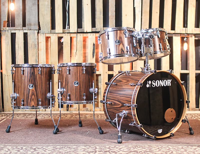 Sonor S Classix Birch Rosewood Drum Set X X X Reverb