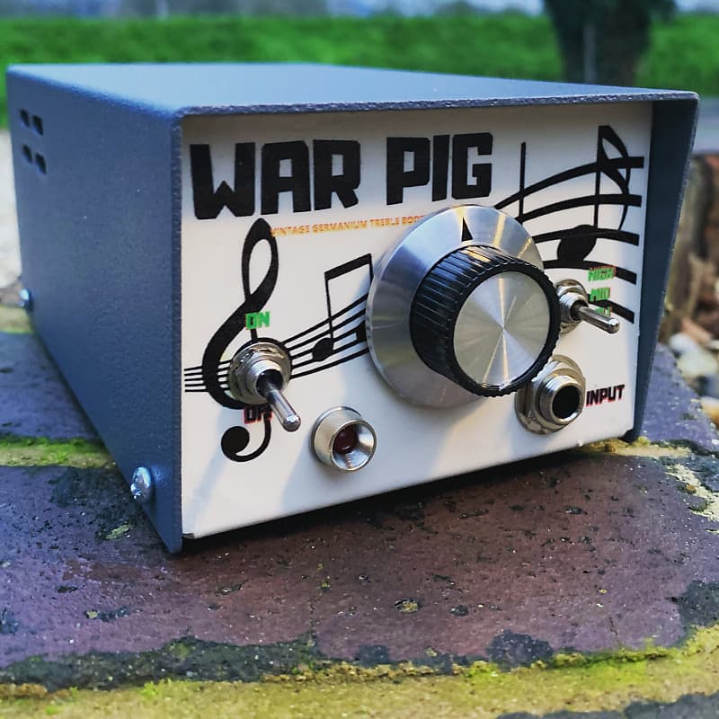 Dallas Rangemaster Treble Booster Copy The War Pig Reverb Australia