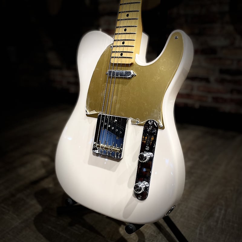 Fender Jv Modified S Telecaster White Blonde Reverb