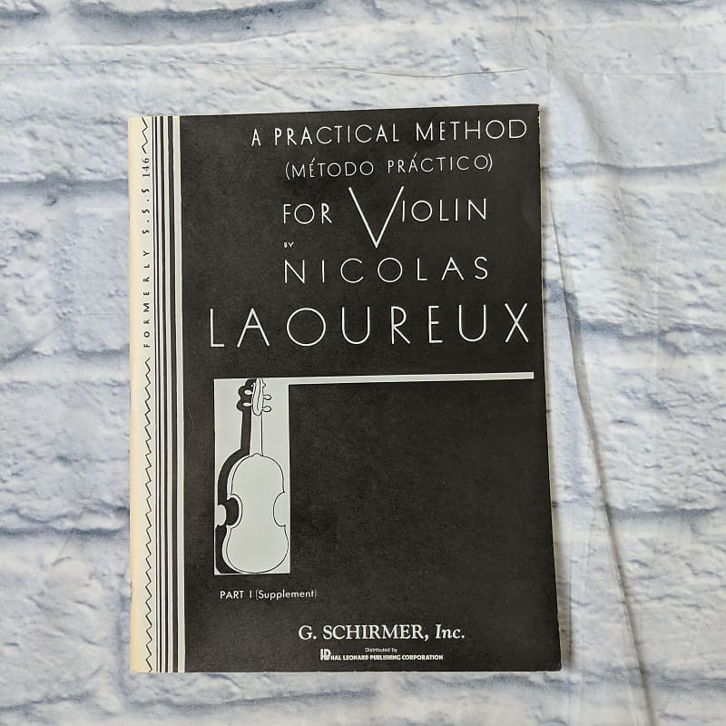 G Schirmer Inc A Practical Method For Violin By Nicolas Reverb