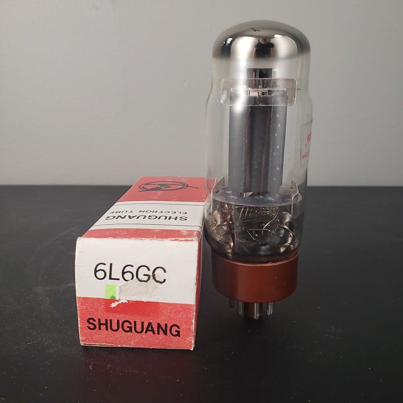 Shuguang 6L6GC Tube NOS Tested Working NICE Reverb