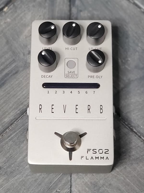 Used Flamma Fs Digital Reverb Effect Pedal Reverb