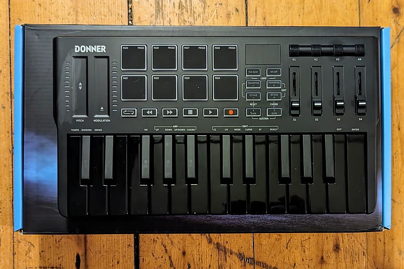 Donner DMK25 Pro MIDI Keyboard Controller Reverb UK