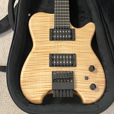 Kiesel Hh Holdsworth Natural Maple Flame Top Reverb