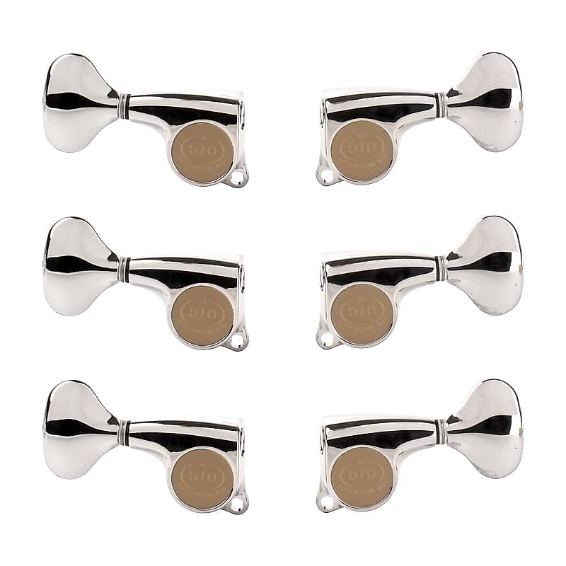 Gotoh Midsize Guitar Tuners With Metal Knobs Chrome Reverb