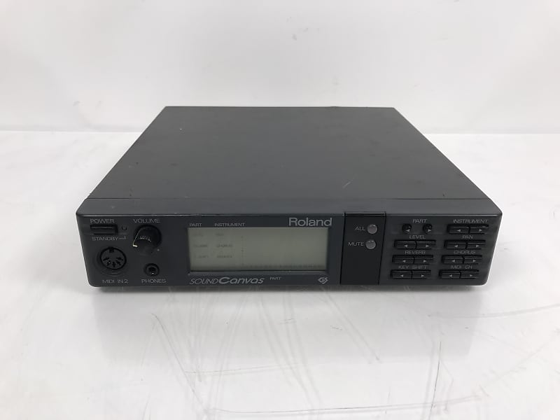 Roland SC55 Sound Canvas Module Reverb