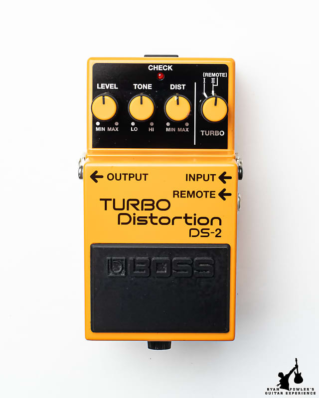 Boss Ds Turbo Distortion Effects Pedal Reverb