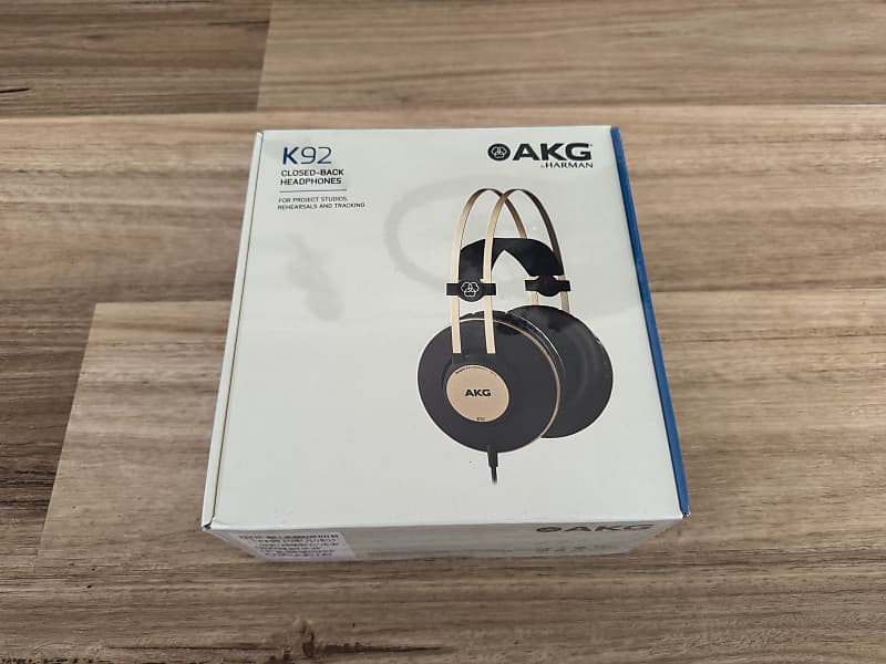 Akg K Closed Back Over Ear Studio Headphones Reverb