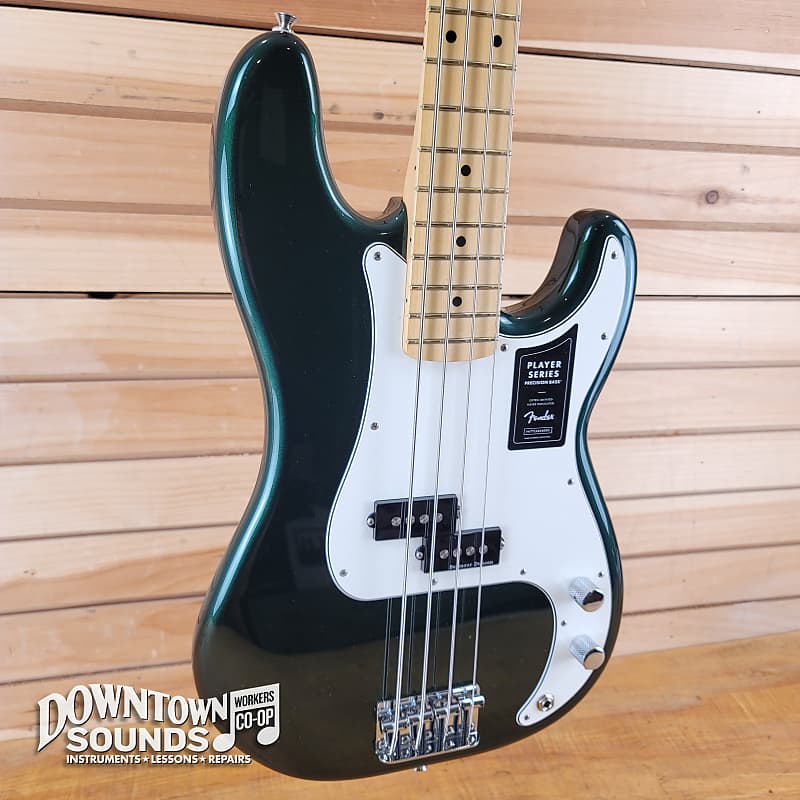 Fender Limited Edition Player Precision Bass British Racing Reverb