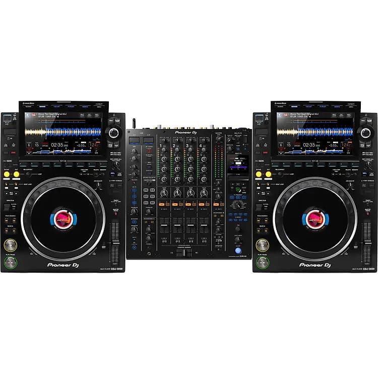 Pioneer Pioneer CDJ 3000 DJM A9 Professional Club DJ Bundle Reverb