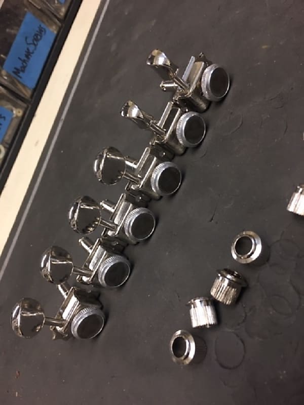 Gotoh Magnum Lock Trad In Line Tuners Chrome Reverb