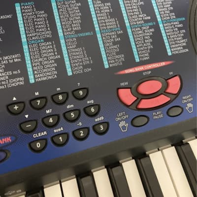 Casio Ctk Song Bank Keyboard Reverb