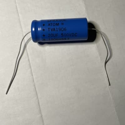 Sprague Atom 20uF 500v Capacitor Reverb