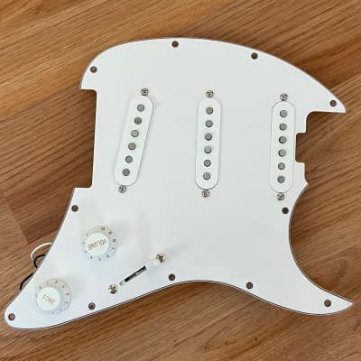 Sterling Loaded Pickguard Cutlass CT50 SSS Alnico Strat Reverb