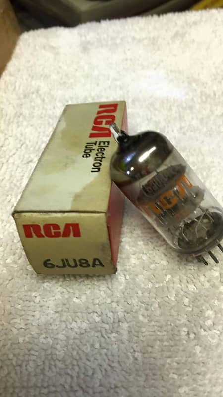 RCA 6JU8A Vacuum Tube NOS NIB Reverb