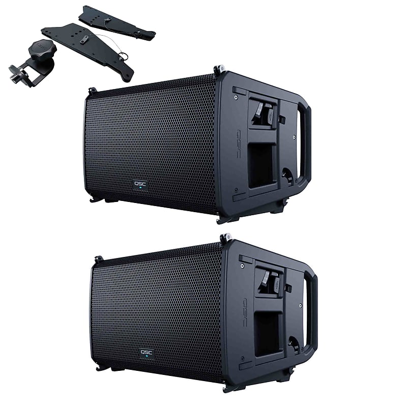 Qsc La Powered Line Array Loudspeaker Package With Reverb