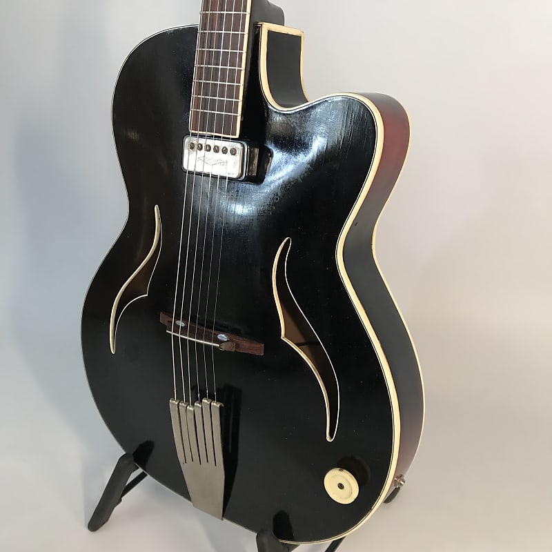 Klira Archtop Jazz Guitar S German Vintage Reverb