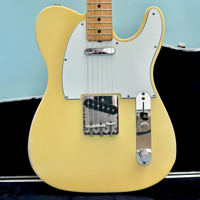 Fender Telecaster Maple Cap Blonde Built Lbs Reverb Uk