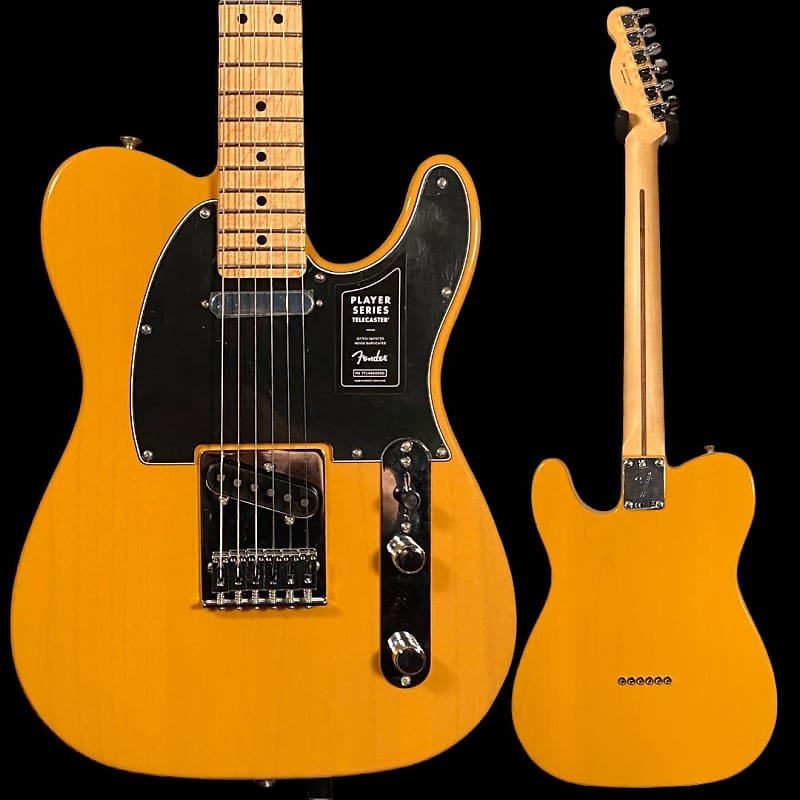 Fender Player Telecaster Butterscotch Blonde With Maple Reverb