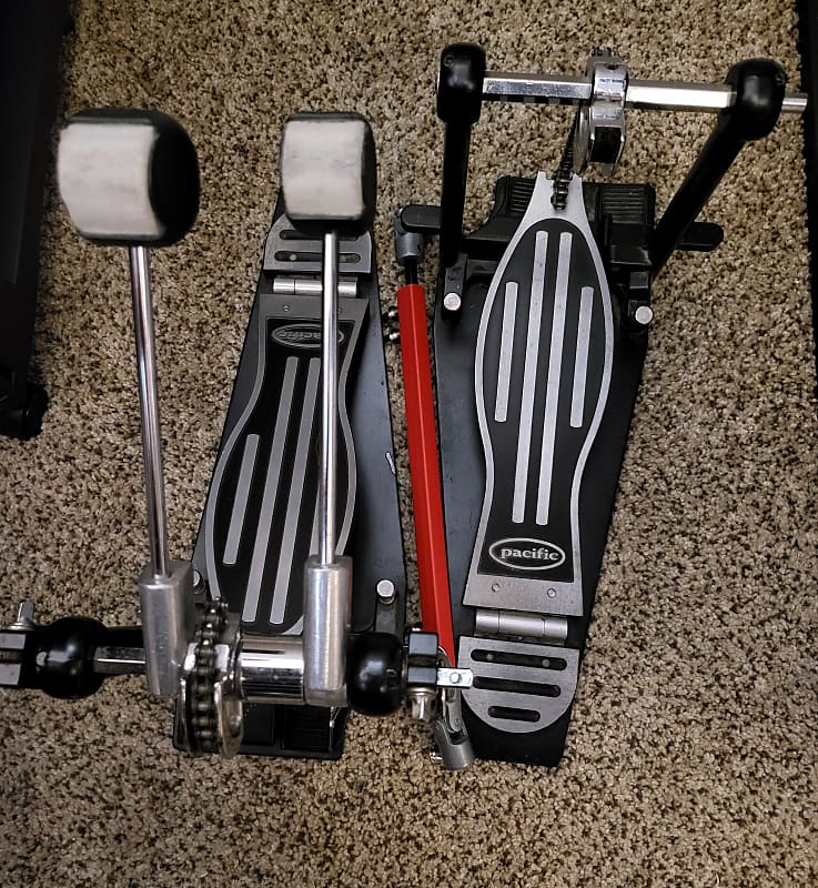 PDP Pacific Double Bass Pedals 2010 S Black Reverb