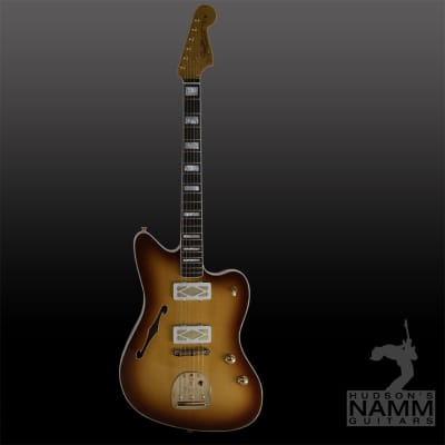 2020 Fender NAMM Display Masterbuilt NOS Bent Top Hollowbody Reverb