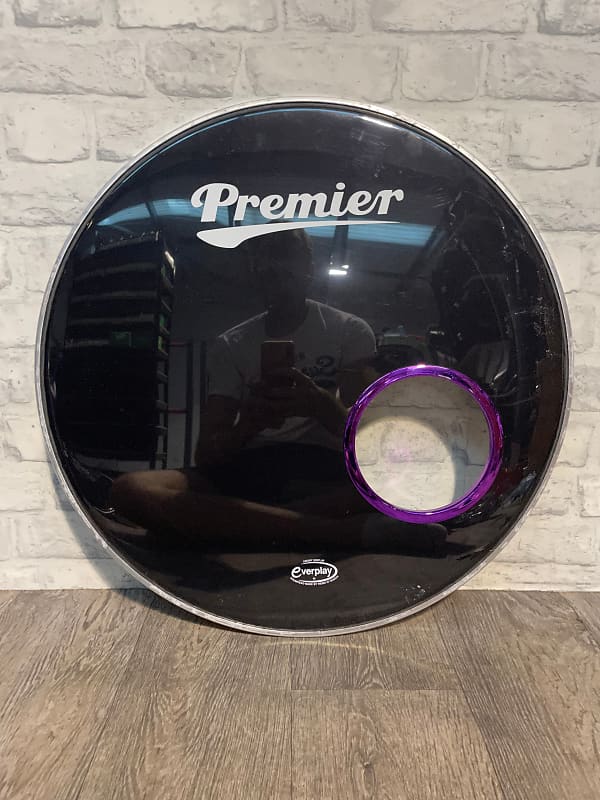 Premier Everplay Resonant Bass Drum Head Skin It Reverb