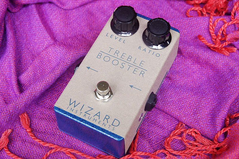 Wizard Instruments Germanium Treble Booster Vari Range Reverb