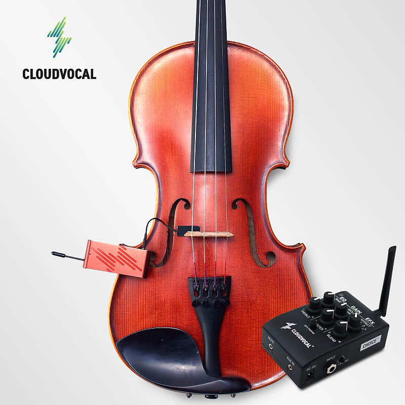 Cloudvocal Isolo Choice Violin Wireless System Switchable Reverb