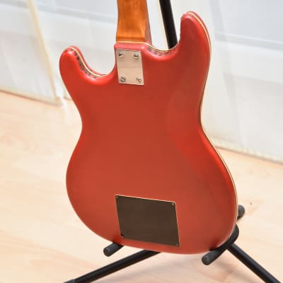 H Fner S Red Vinyl German Vintage Electric Guitar Reverb