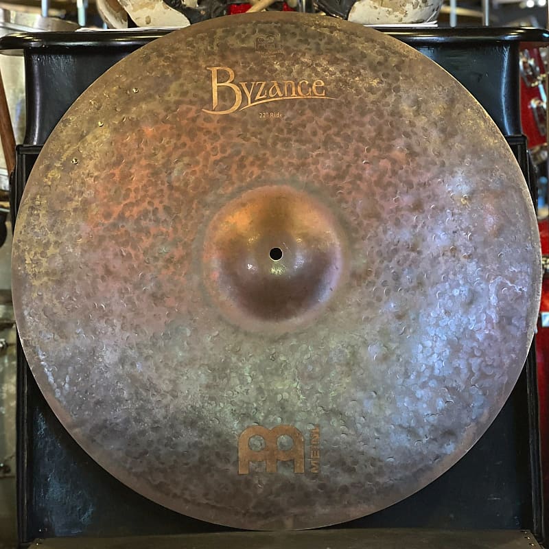 Used Meinl Byzance Extra Dry Vintage Ride Cymbal W Three Reverb