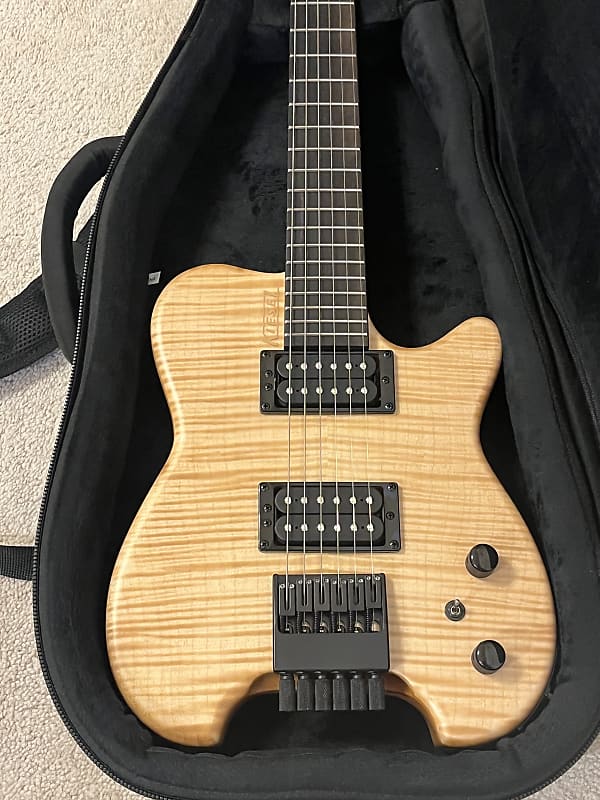 Kiesel Hh Holdsworth Natural Maple Flame Top Reverb