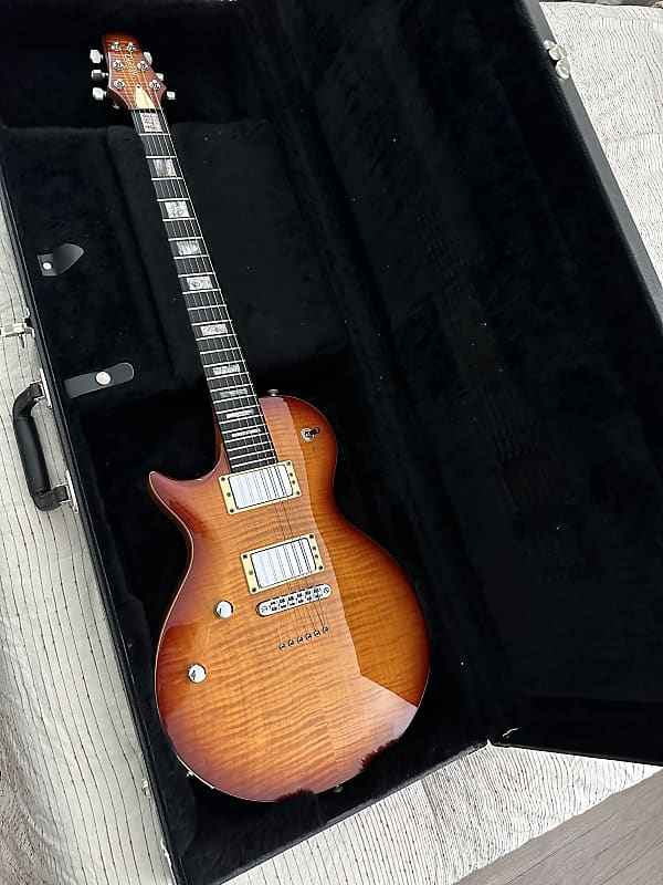 Left Handed Carvin Kiesel Cs M Vintage Burst Reverb