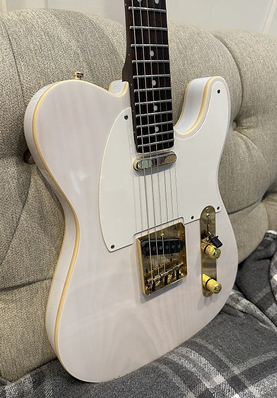 Partscaster Telecaster Custom Blonde Reverb