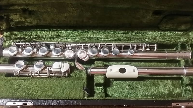 Philipp Hammig Solid Silver C Flute Offset Open G Reverb