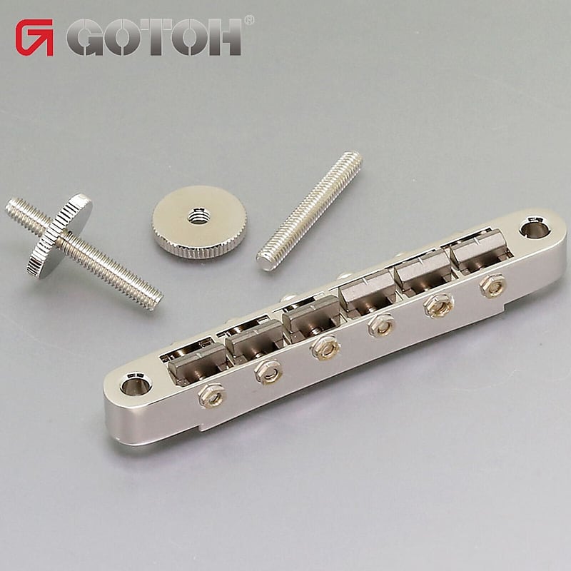 NEW Gotoh Ti104B ABR 1 Tune O Matic Bridge M4 Posts Titanium Reverb