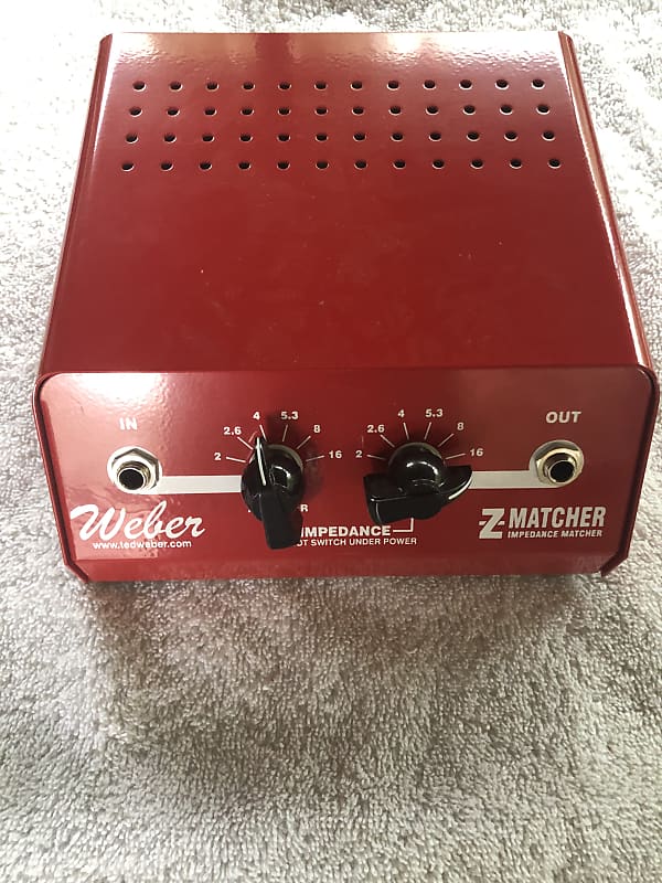 Weber Z Matcher 100 W Impedance Matcher 2020 Reverb