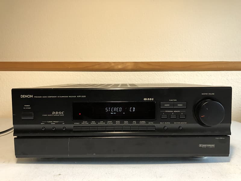 Denon Avr Receiver Hifi Stereo Vintage Audiophile Phono Reverb