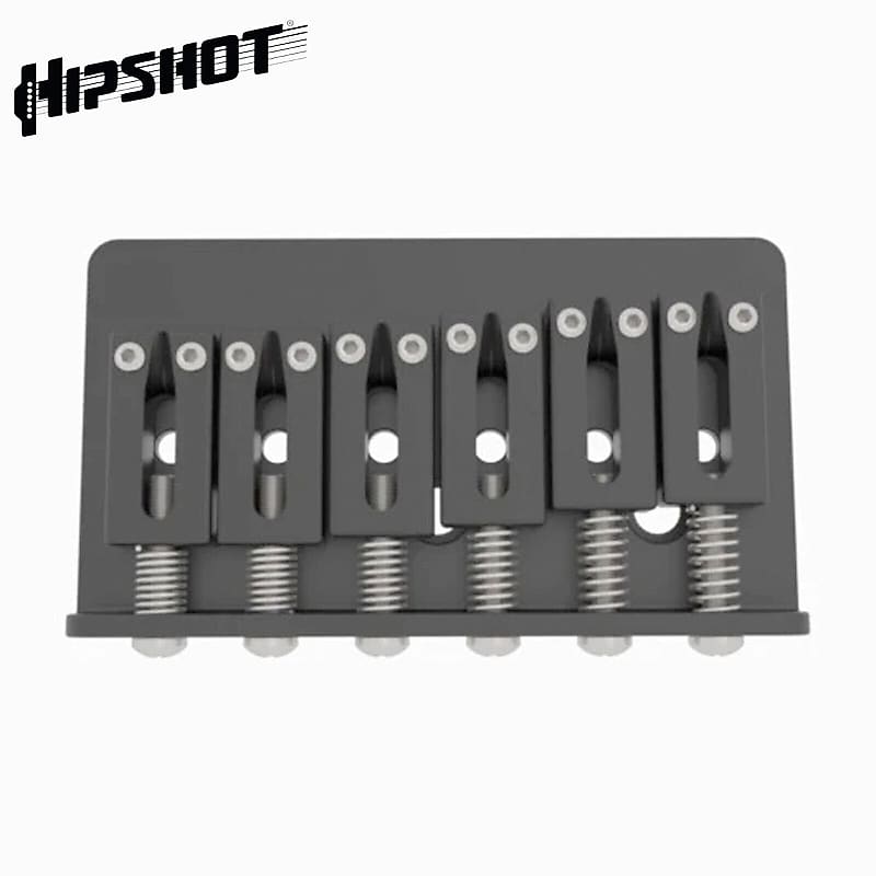 NEW Hipshot 6 String Hardtail Fixed Bridge 430 Spacing Reverb