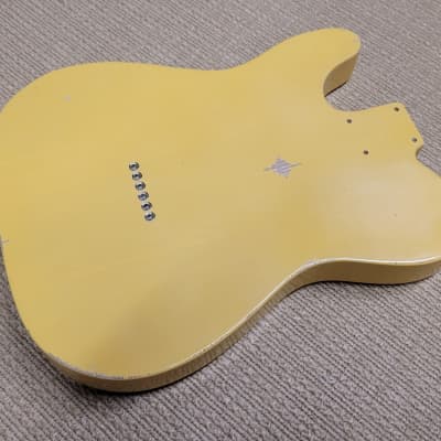 Guitar Mill Nitro Relic Ash Telecaster Body Blonde Reverb