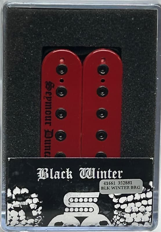 Seymour Duncan Blackened Black Winter Humbucker Bridge Pickup Reverb