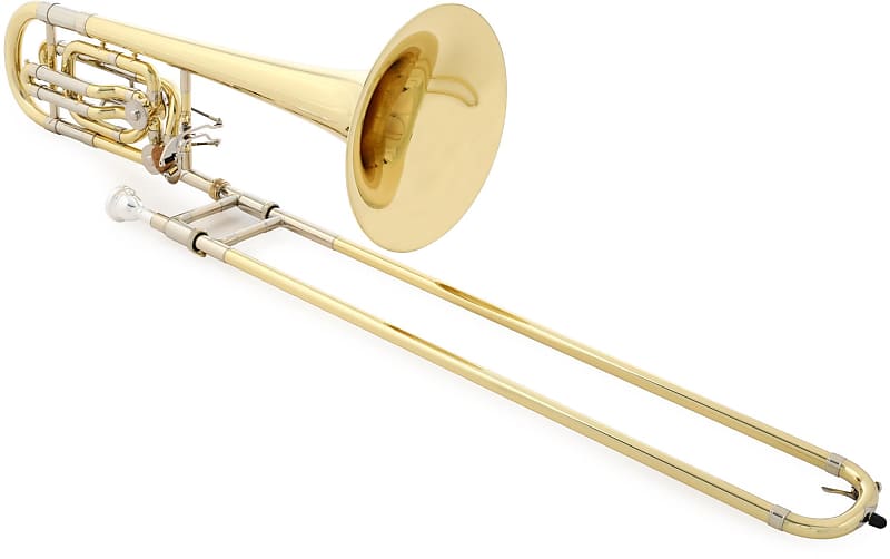 Bach 50B2 Stradivarius Professional Bass Trombone Dual Reverb