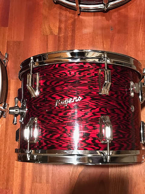 1966 Rogers Holiday Red Onyx 13x9 Tom Reverb