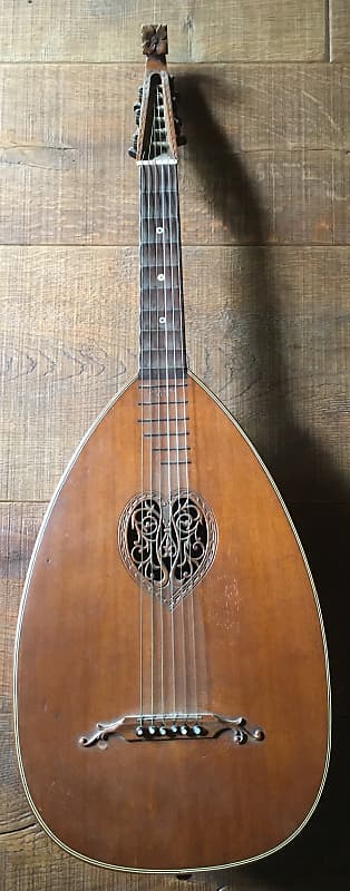 Vintage String Guitar Lute D Oro Karl Kirchner Early Reverb