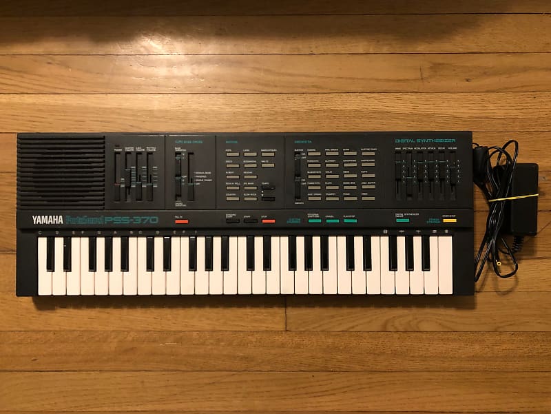 Excellent Yamaha Portasound Pss Synthesizer Black Reverb