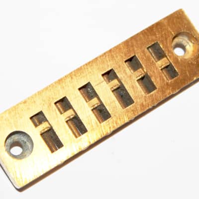 Vintage Gibson Gold Harmonica Bridge Sg Les Paul Custom Reverb