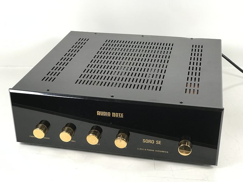 Audio Note Soro Se Class A Phono Integrated Amplifier Phono Reverb