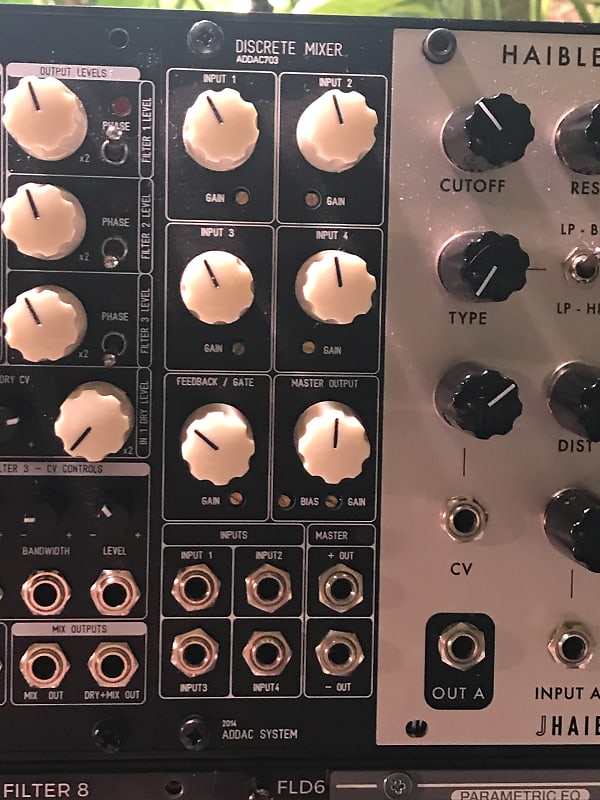 ADDAC System ADDAC703 Discrete Mixer Reverb