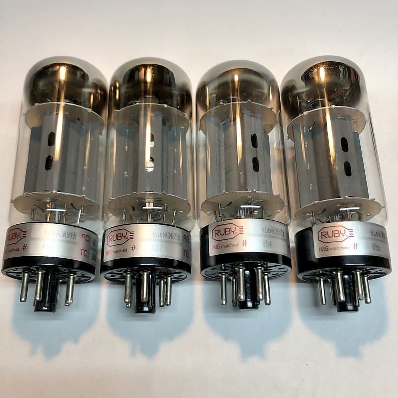 Ruby L Gc Mstr Power Tubes Matched Quad Reverb