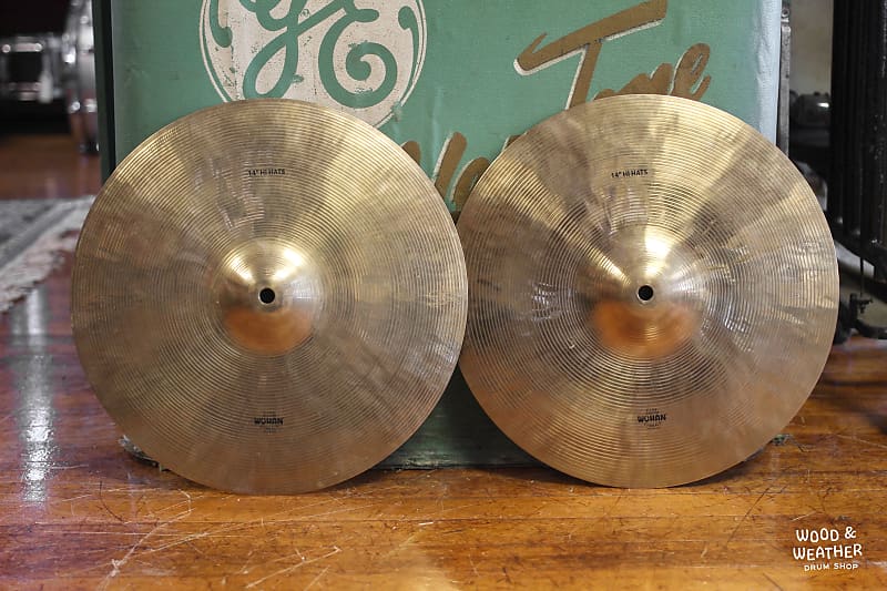 Used Wuhan Hi Hat Cymbals G Reverb