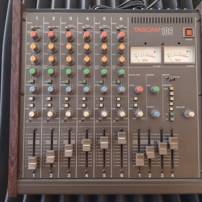 TASCAM M 106 Analog Mixer Reverb